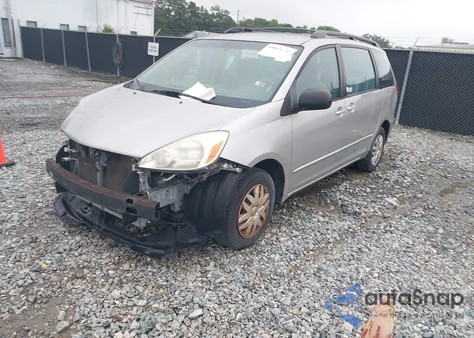 2005 Toyota Sienna Ce from USA, damaged, VIN 5TDZA23C95S379333